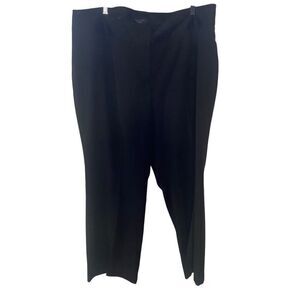 Talbots women black 20W heritage pants